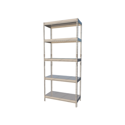 Rak Penyimpanan Elite Metal BL80 tahan karat berkat powder coating berkualitas – kantorkudotcodotid