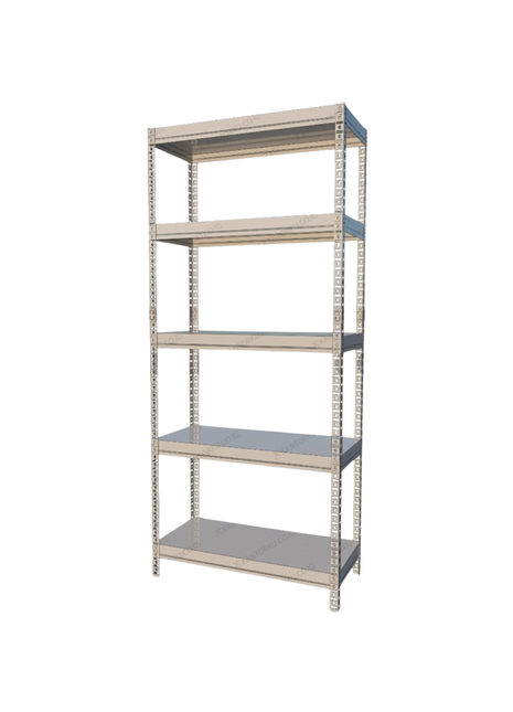 Rak Penyimpanan Elite Metal BL80 tahan karat berkat powder coating berkualitas – kantorkudotcodotid