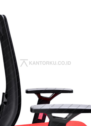 Kursi Kantor Ergonomis - Kursi Kerja desain Minimalis - Kursi Staff - Kursi Karyawan - kursi dengan roda, sandaran lengan, dan tuas hidrolik -  - SAVELLO XILO - KANTORKU 