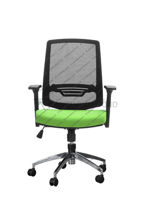 Kursi Kantor Ergonomis - Kursi Kerja desain Minimalis - Kursi Staff - Kursi Karyawan - kursi dengan roda, sandaran lengan, dan tuas hidrolik -  - SAVELLO XILO - KANTORKU