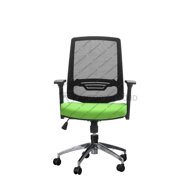 Kursi Kantor Ergonomis - Kursi Kerja desain Minimalis - Kursi Staff - Kursi Karyawan - kursi dengan roda, sandaran lengan, dan tuas hidrolik -  - SAVELLO XILO - KANTORKU