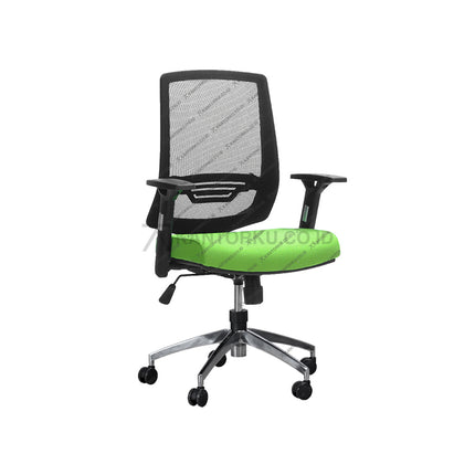 Kursi Kantor Ergonomis - Kursi Kerja desain Minimalis - Kursi Staff - Kursi Karyawan - kursi dengan roda, sandaran lengan, dan tuas hidrolik -  - SAVELLO XILO - KANTORKU