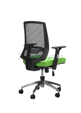 Kursi Kantor Ergonomis - Kursi Kerja desain Minimalis - Kursi Staff - Kursi Karyawan - kursi dengan roda, sandaran lengan, dan tuas hidrolik -  - SAVELLO XILO - KANTORKU