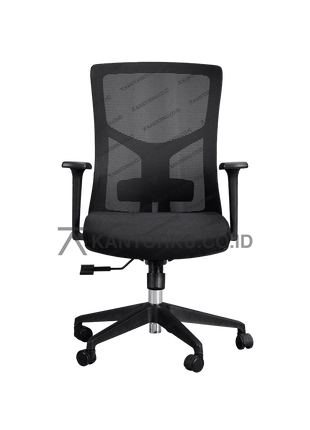 Kursi kantor Indachi Zanze II dengan sandaran mesh breathable — kantorku