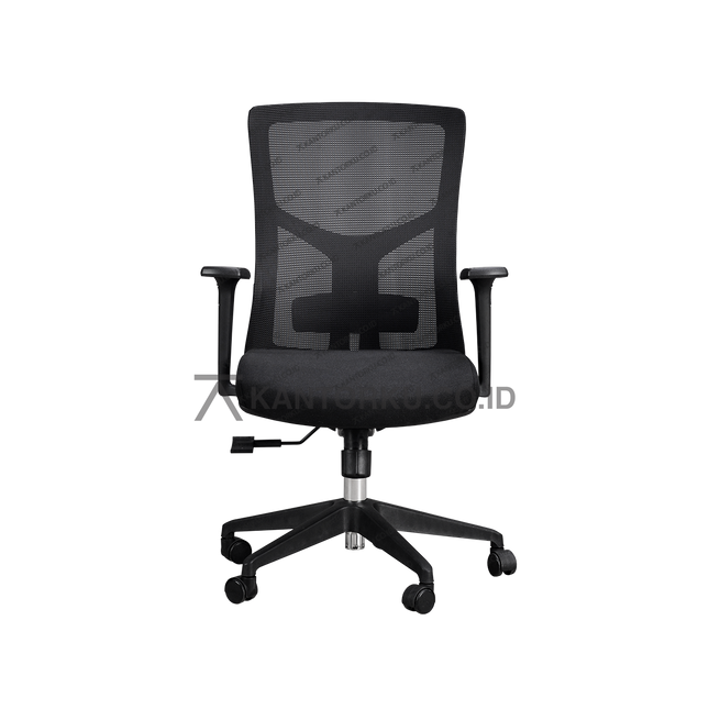 Kursi kantor Indachi Zanze II dengan sandaran mesh breathable — kantorku