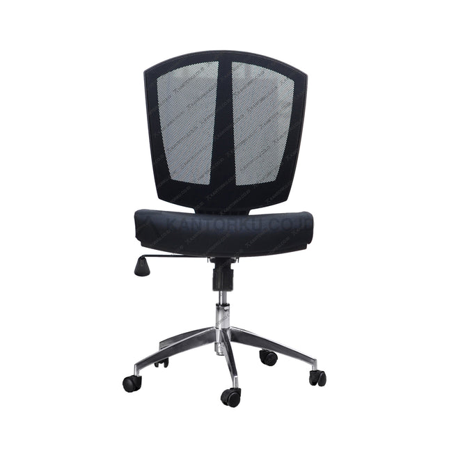 Kursi Kantor Ergonomis - Kursi Kerja desain Minimalis - Kursi Staff - Kursi Karyawan - kursi dengan roda, sandaran lengan, dan tuas hidrolik -  - SAVELLO zitron - KANTORKU