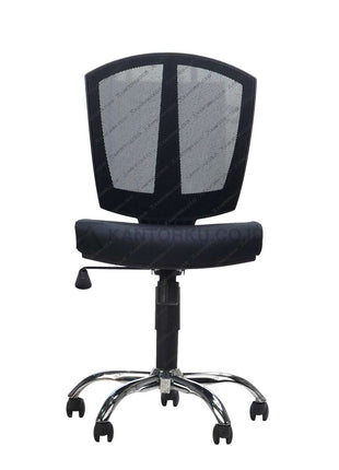 Kursi Kantor Ergonomis - Kursi Kerja desain Minimalis - Kursi Staff - Kursi Karyawan - kursi dengan roda, sandaran lengan, dan tuas hidrolik -  - SAVELLO zitron - KANTORKU