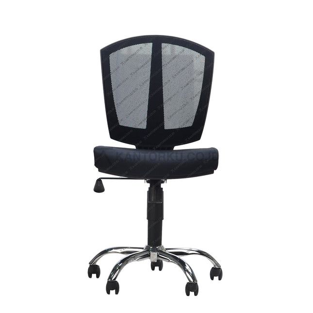 Kursi Kantor Ergonomis - Kursi Kerja desain Minimalis - Kursi Staff - Kursi Karyawan - kursi dengan roda, sandaran lengan, dan tuas hidrolik -  - SAVELLO zitron - KANTORKU