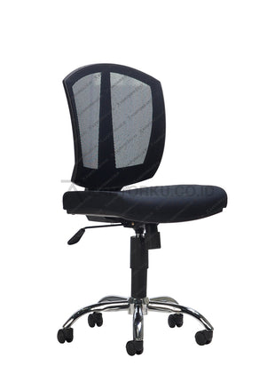 Kursi Kantor Ergonomis - Kursi Kerja desain Minimalis - Kursi Staff - Kursi Karyawan - kursi dengan roda, sandaran lengan, dan tuas hidrolik -  - SAVELLO zitron - KANTORKU