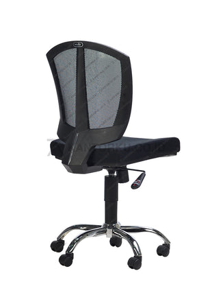 Kursi Kantor Ergonomis - Kursi Kerja desain Minimalis - Kursi Staff - Kursi Karyawan - kursi dengan roda, sandaran lengan, dan tuas hidrolik -  - SAVELLO zitron - KANTORKU