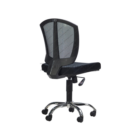 Kursi Kantor Ergonomis - Kursi Kerja desain Minimalis - Kursi Staff - Kursi Karyawan - kursi dengan roda, sandaran lengan, dan tuas hidrolik -  - SAVELLO zitron - KANTORKU