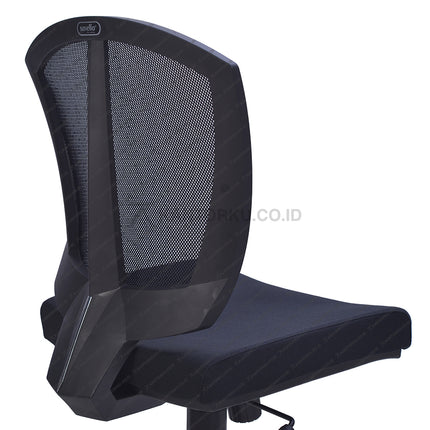 Kursi Kantor Ergonomis - Kursi Kerja desain Minimalis - Kursi Staff - Kursi Karyawan - kursi dengan roda, sandaran lengan, dan tuas hidrolik -  - SAVELLO zitron - KANTORKU