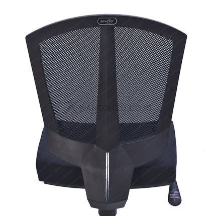 Kursi Kantor Ergonomis - Kursi Kerja desain Minimalis - Kursi Staff - Kursi Karyawan - kursi dengan roda, sandaran lengan, dan tuas hidrolik -  - SAVELLO zitron - KANTORKU