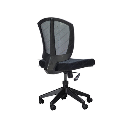 Kursi Kantor Ergonomis - Kursi Kerja desain Minimalis - Kursi Staff - Kursi Karyawan - kursi dengan roda, sandaran lengan, dan tuas hidrolik -  - SAVELLO zitron - KANTORKU