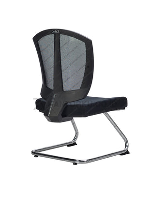 Kursi Visitor sandaran jaring dengan desain modern Minimalis