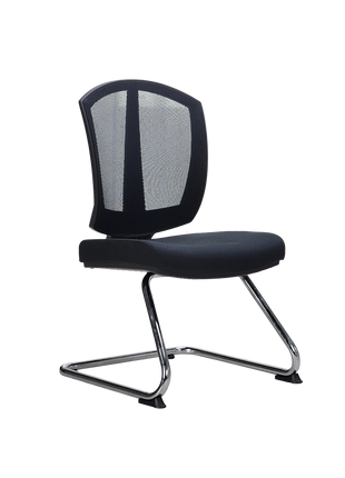Kursi Hadap Savello Zitron VA kaki cantilever chrome metal
