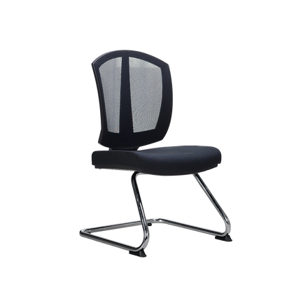 Kursi Hadap Savello Zitron VA kaki cantilever chrome metal
