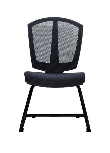 Kursi Kantor Ergonomis - Kursi Kerja desain Minimalis - Kursi Staff - Kursi Karyawan - kursi dengan roda, sandaran lengan, dan tuas hidrolik -  - SAVELLO zitron - KANTORKU