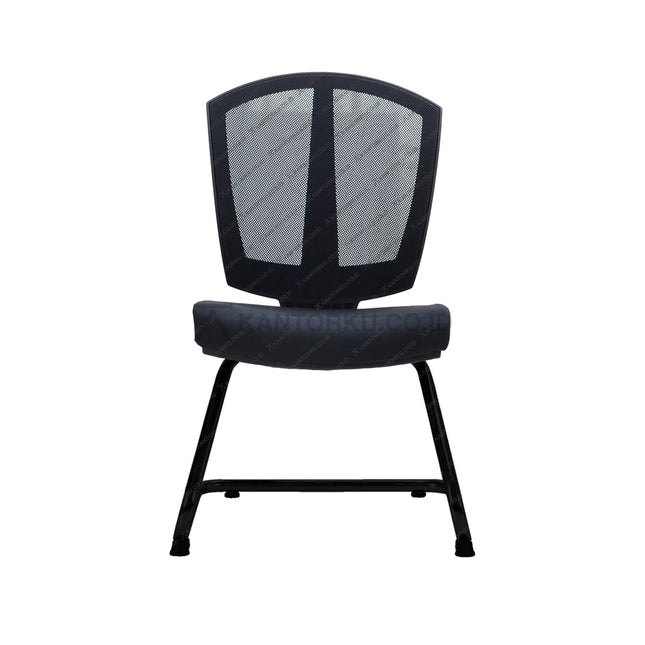 Kursi Kantor Ergonomis - Kursi Kerja desain Minimalis - Kursi Staff - Kursi Karyawan - kursi dengan roda, sandaran lengan, dan tuas hidrolik -  - SAVELLO zitron - KANTORKU