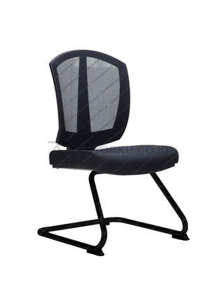 Kursi Kantor Ergonomis - Kursi Kerja desain Minimalis - Kursi Staff - Kursi Karyawan - kursi dengan roda, sandaran lengan, dan tuas hidrolik -  - SAVELLO zitron - KANTORKU