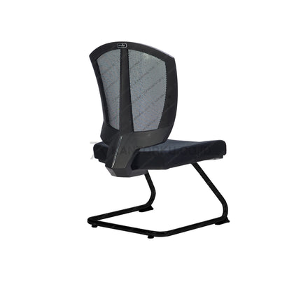Kursi Kantor Ergonomis - Kursi Kerja desain Minimalis - Kursi Staff - Kursi Karyawan - kursi dengan roda, sandaran lengan, dan tuas hidrolik -  - SAVELLO zitron - KANTORKU