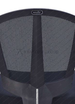 Kursi Kantor Ergonomis - Kursi Kerja desain Minimalis - Kursi Staff - Kursi Karyawan - kursi dengan roda, sandaran lengan, dan tuas hidrolik -  - SAVELLO zitron - KANTORKU