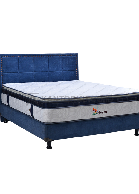 Kasur Eversoft Avani Eurotop desain elegan – KANTORKU