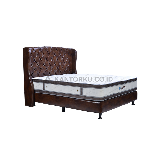 Eversoft Sapphire Springbed dengan busa double plushtop – KANTORKU