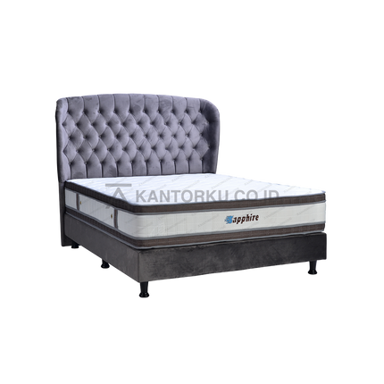 Eversoft Sapphire kasur dengan kain knitted tebal – KANTORKUDOTCODOTID