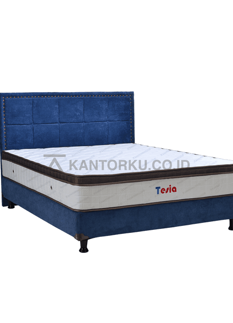 Eversoft Tesia Springbed empuk dengan busa plushtop – KANTORKU